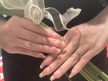 ソレア 京都(solea)の写真/キレイなフォルムで満足感◎自然な長さ出しで深爪・短い爪もスラっと美しく映える指先へ♪