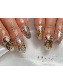 手描きアートが得意なサロン