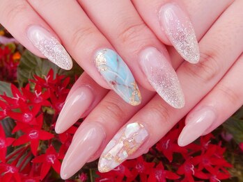 フラッシュネイル SORIO宝塚店/除去付デザイン定額コ-ス◇