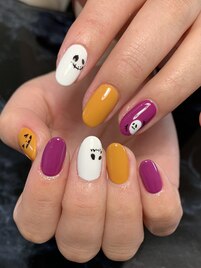 ハロウィンネイル