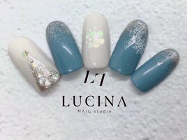 W-828 大人上品クリスマスネイル