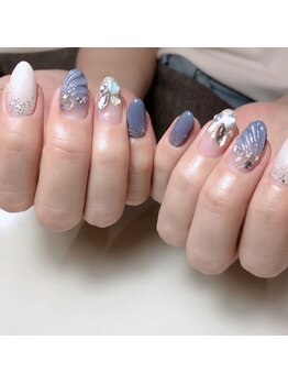 ネイルルーム オルポノ(Olupono)/鱗ネイル