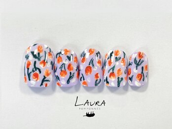 ローラポンポニー(Laura pomponnee)/FLOWER! パラジェル/フィルイン