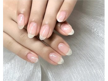 ニーネイル 阿波座(nii_nail)/自爪を綺麗に魅せるクリアネイル