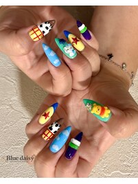 キャラクターモチーフネイル☆**