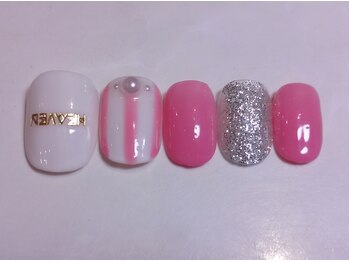 ネイルサロン ビアン(Nail Salon bian)/ワンカラー＋アート