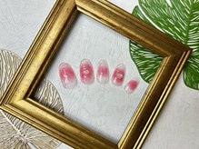 エルマナ(HERMANA)/ハートぷっくりネイル