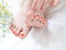 【Foot】ワンカラー + 角質ケア SET  ¥11,000 