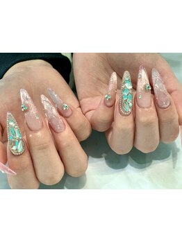 長さ出しのできるサロン