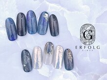 ネイルサロン エアフォルク 銀座(Erfolg)/ブルーマグネットデザイン