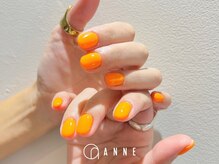 アンネ 渋谷店(ANNE)/パラジェル ワンカラー オレンジ