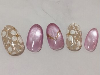 ネイルブレイク リリア(Nail Break lilia)/【初回オフ無料】フラワーネイル