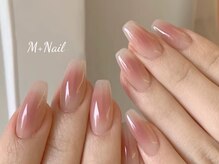 エムプラスネイル 新宿(M+Nail)/チークネイル