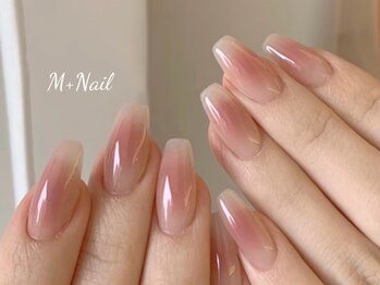 エムプラスネイル 新宿(M+Nail)/チークネイル