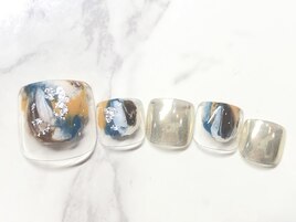 ニュアンスカラー×ミラー