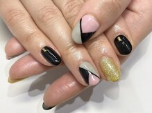 クォーターリゾートネイル(QUARTER RESORT nail)/プッチ風ネイル☆