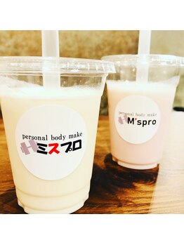 ミスプロ(M'spro)/トレーニング後のプロテイン