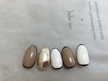 キキネイル 二子玉川(kikinail)/11月定額B 大人秋ネイル