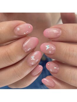 ネイルスミス 高松店(Nailsmith)/ライブネイルXラメグラ