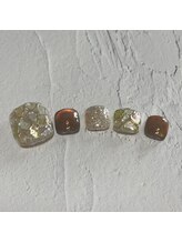 フレイムス アイラッシュ アンド ネイル(FRAMES)/シェルフット♪