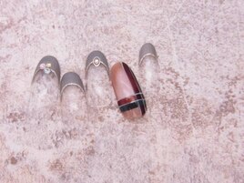 (2179)チェックネイル