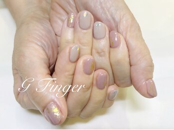 ホロ＆ホイルのオフィスネイル