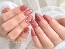 うるうるぷっくり夏ネイル