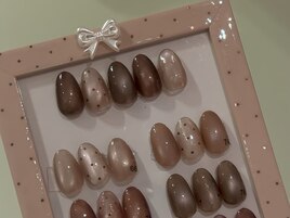 秋ネイルおすすめマグネット定額