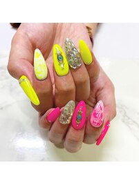 定額ネイルアレンジ