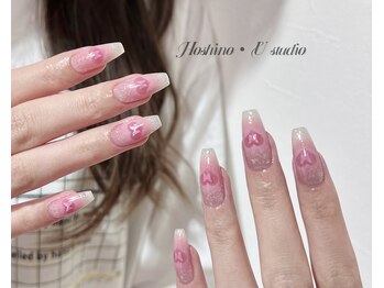 ホシノ ユー スタジオ(Hoshino U studio)/チークネイル