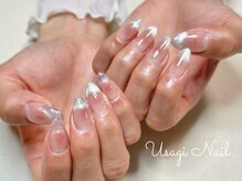 ウサギネイル 新大久保店(usagi nail)/マグネットフレンチ