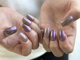 Aurora Flash nail