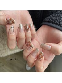 チェックネイル