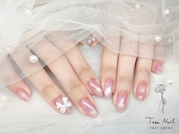 テセネイル(Tese Nail)/桃マグ☆グラデーション