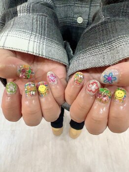 シリー(SILLY)/ニコちゃんネイル♪