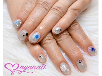 アヤネイル(ayanail)/ホワイトクリームマグネット！