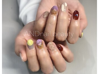 春ネイル/個性派ネイル/藤沢