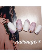ネイル―ジュ 札幌大通店(nairouge*)/ファーネイル♪
