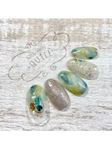 ネイルサロン クイル(QUILL)/４月Green１