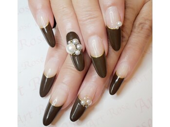 ネイルサロンアンドネイルスクールアートローズ 町田店(Art Rose)/フレンチスカルプ