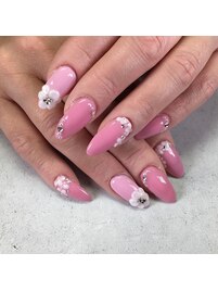フラワーネイル