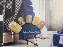 ネイルサロン アミティエ(Nail Salon Amitie)/＊ポイントシェル×綺麗めfoot *