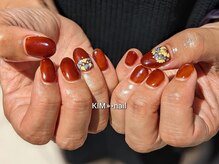ケイアイエムネイル(KIM nail)/#絞り染めネイル
