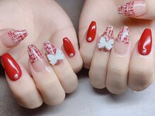 ベルトリージェイ(BellTree,J)/ツイードとリボンネイル♪