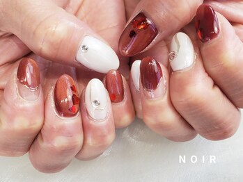 ノワールネイル 関内駅前(NOIRNAIL)/バレンタインネイル