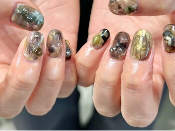 アウレ 中目黒(AURE)の写真/人と被らない個性派デザインが見つかる!シンプル~ハイセンスなデザインまであなたの個性を指先に。