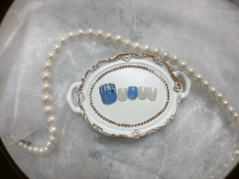 ジェムネイル(gem nail)/フット定額¥6600→¥5980