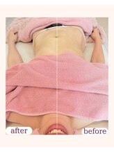 ワム(Wom)/バストケア＋お腹引き締めケア