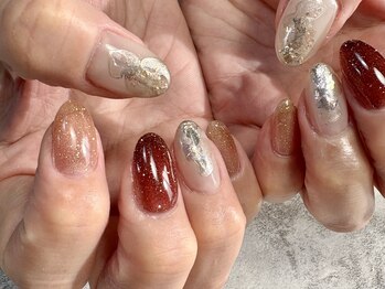 ソルネイルワークス(sol. nail works)/アートデザインM