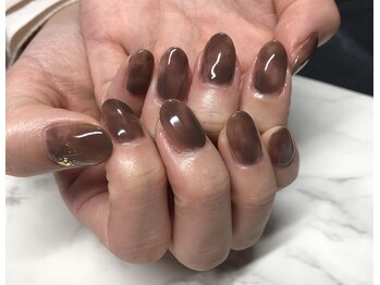 リエル(Riel)/むら塗同系タイダイネイル